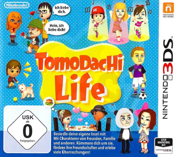 Tomodachi Life Front Cover Nintendo 3DS 2DS spiel gebraucht spieleundkonsolen