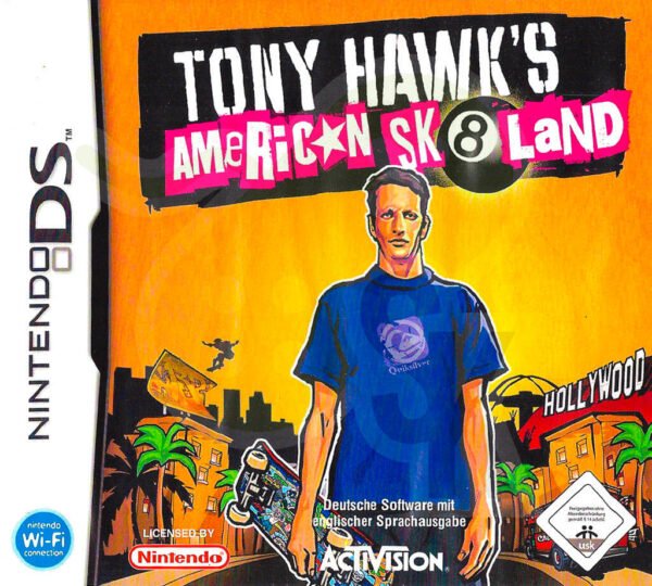 Tony hawks Americak Skateland Front Cover nds nintendo ds spiel gebraucht spieleundkonsolen