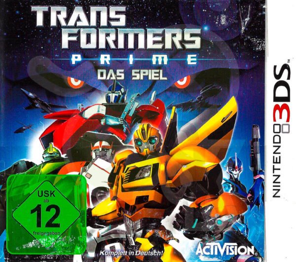 Transformers Prime Das Spiel Front Cover Nintendo 3DS spiel gebraucht spieleundkonsolen