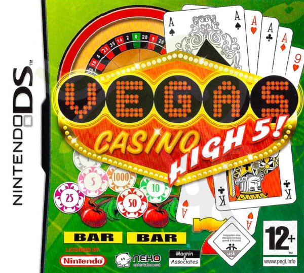 Vegas Casino High 5 Front Cover nds nintendo ds spiel gebraucht spieleundkonsolen