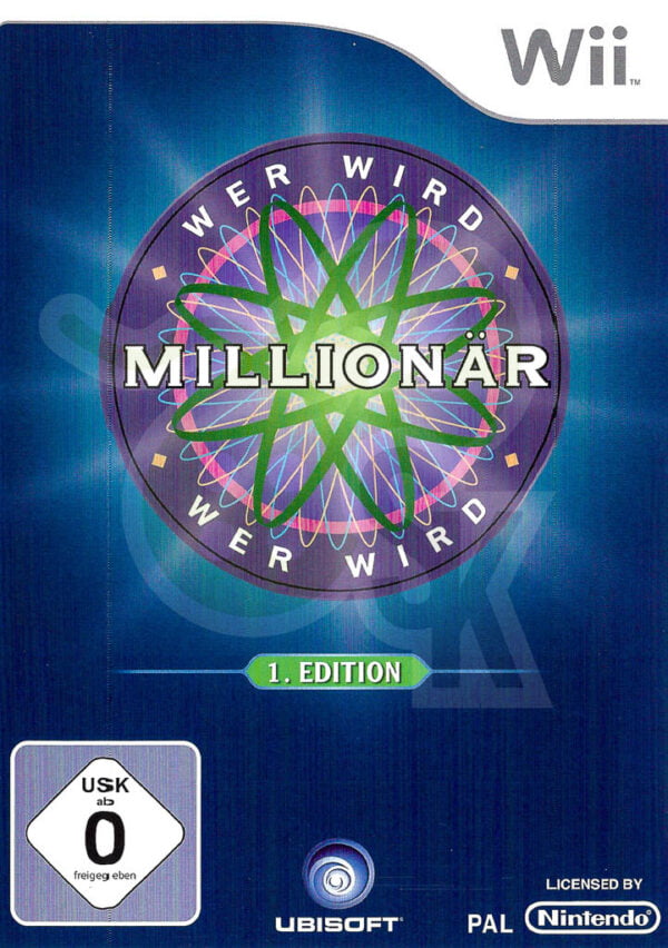 Wer wird Millionaer Front Cover Nintendo Wii spiel gebraucht spieleundkonsolen