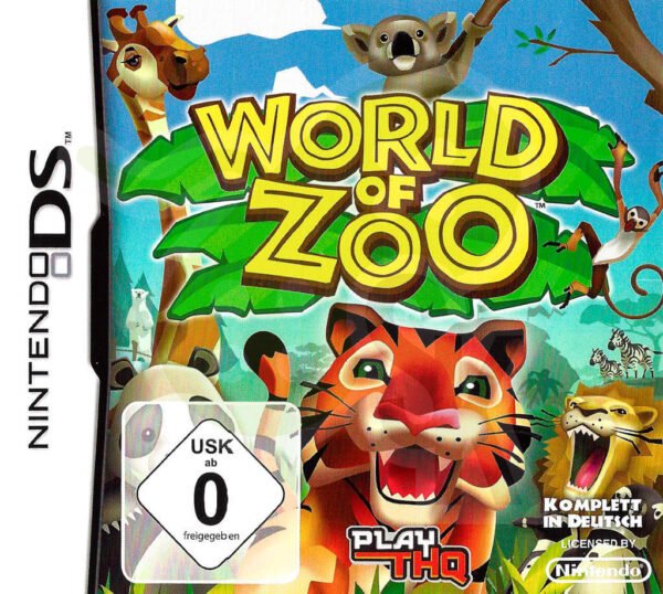 World of Zoo Front Cover spieleundkonsolen Nintendo NDS DS gebraucht