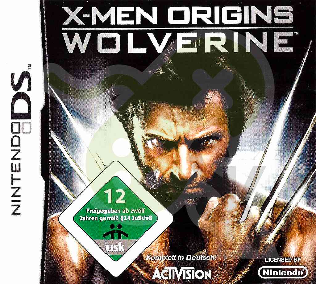 X Men Origins Wolverine Front Cover nds nintendo ds spiel gebraucht spieleundkonsolen