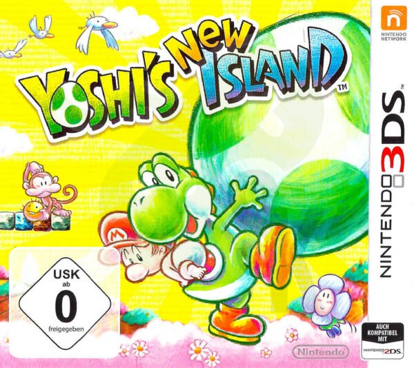 Yoshis New Island Front Cover Nintendo 3DS spiel gebraucht spieleundkonsolen