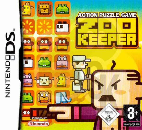 Zoo Keeper Front Cover nds nintendo ds spiel gebraucht spieleundkonsolen