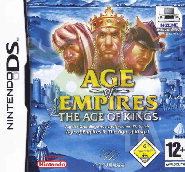 age of empires the age of kings front Cover nds nintendo ds spiel gebraucht spieleundkonsolen