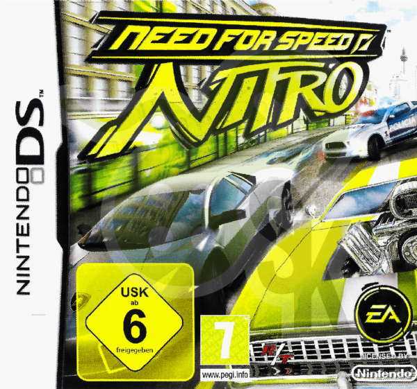 need for speed nitro front cover nds nintendo ds spiel gebraucht spieleundkonsolen