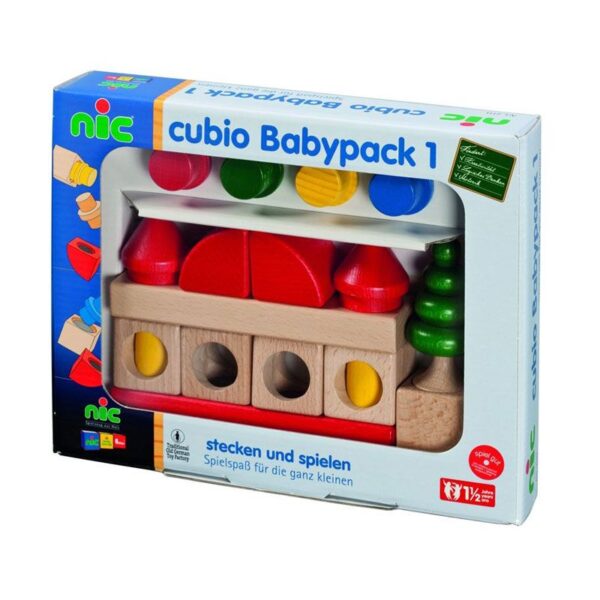 nic 2111 cubio babypack 1 bauen mit 20 steckbausteinen