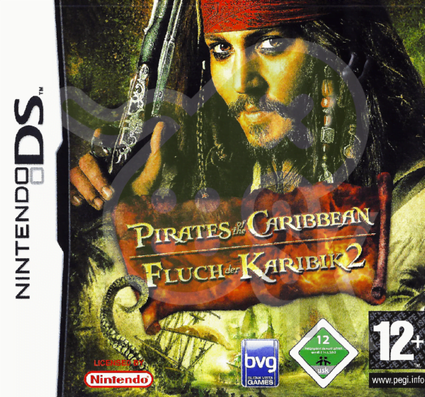 pirates of the caribbean fluch der karibik 2 front cover nds nintendo ds spiel gebraucht spieleundkonsolen