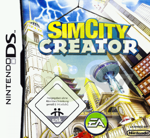sim city creator front cover nds nintendo ds spiel gebraucht spieleundkonsolen