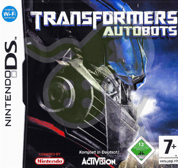 transformers autobots front cover nds nintendo ds spiel gebraucht spieleundkonsolen