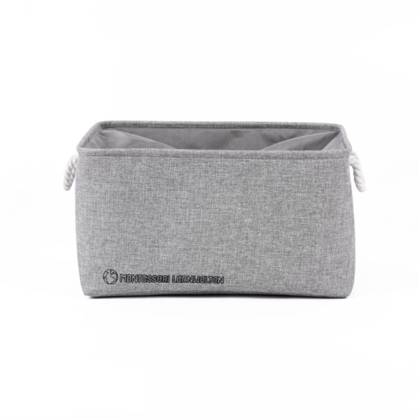 Stoffbox in Leinenoptik XL 45 x 35 x 25 cm – Bild 4