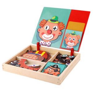 Magnetisches Gesichterpuzzle