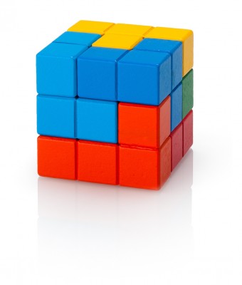 Soma-Würfel 6 x 6 x 6 cm 2 webg 638