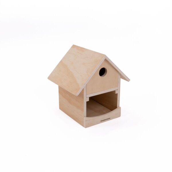 Vogelhaus - Nistkasten als Holzbausatz für Kinder – Bild 2