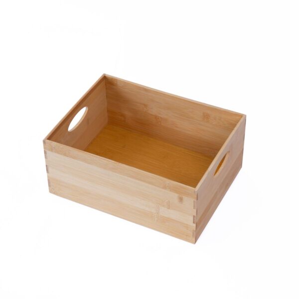 Stapelkiste aus Bambus, 33 x 26 x 15 cm – Bild 3