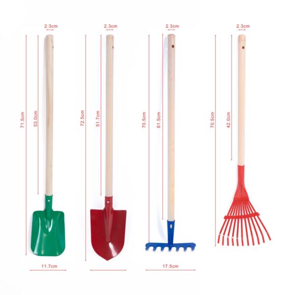 Gartenarbeitsset für Kinder ab 3 Jahren – Bild 4
