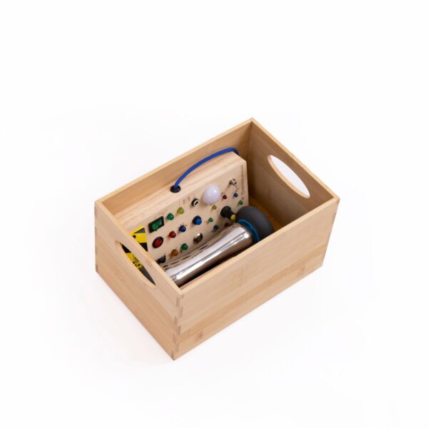 Stapelkiste aus Bambus, 24 x 26 x 15 cm – Bild 4