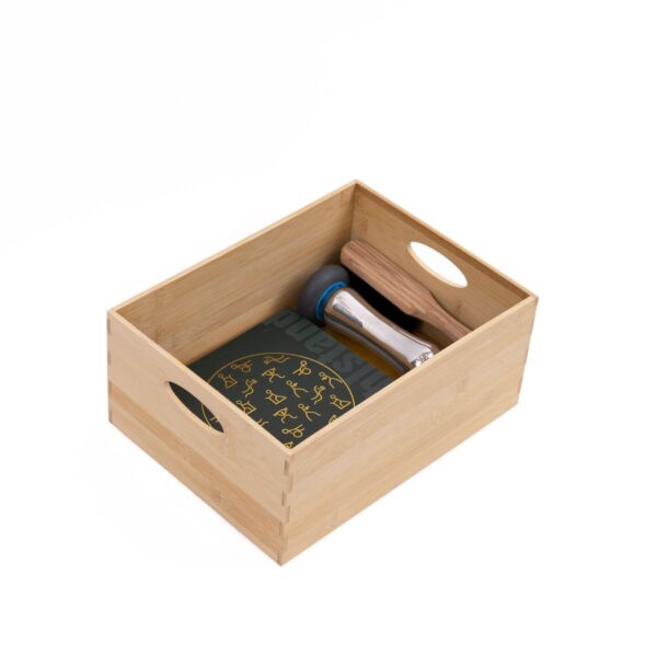 Stapelkiste aus Bambus, 33 x 26 x 15 cm – Bild 4
