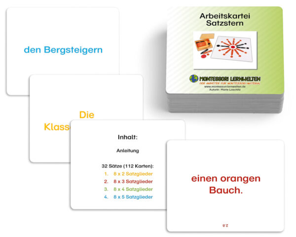 Arbeitskartei zum Satzstern