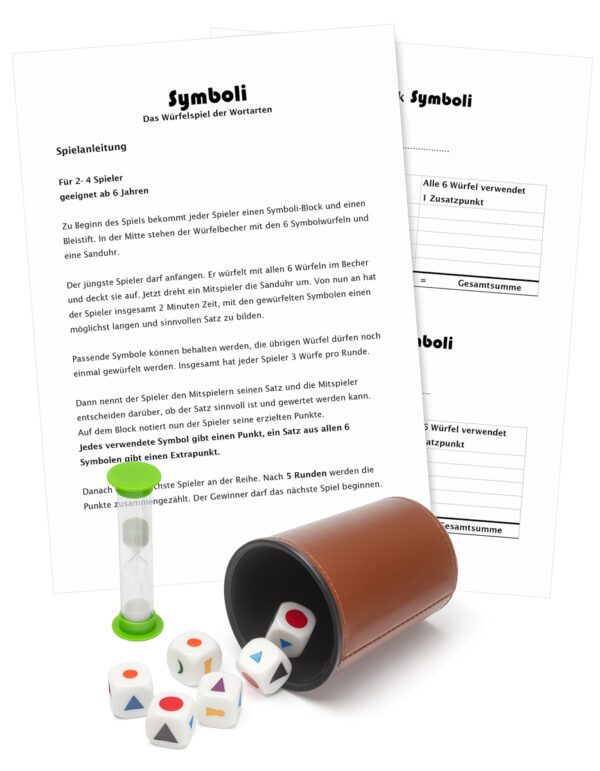 Symboli – Das Würfelspiel der Wortarten