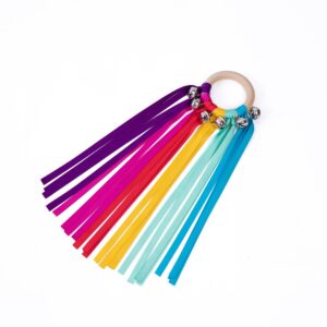 Montessori Regenbogenband - Glockenring für die Sinne