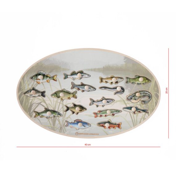 Puzzle Fische aus Holz – Bild 4