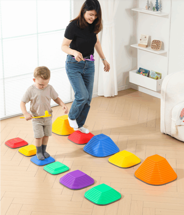 11 Flusssteine - Balanciersteine für Kinder - VORBESTELLUNG ZUM 01.09.2025 – Bild 5