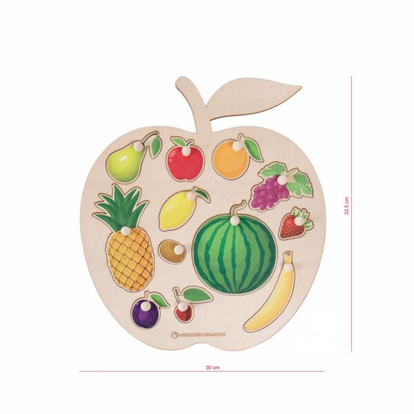 Obst-Puzzle aus Holz – Bild 5