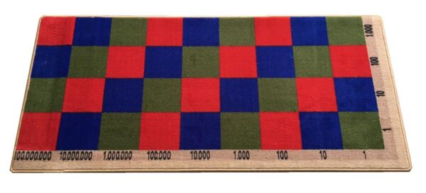 Großer Multiplikationsteppich  - Große Multiplikation / Schachbrett