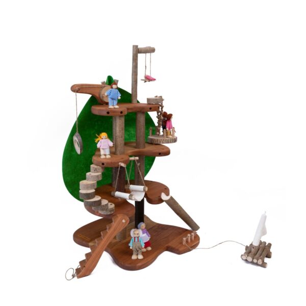 Abenteuer-Baumhaus mit Spielfiguren – Bild 2