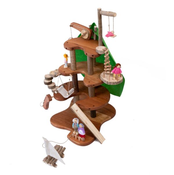 Abenteuer-Baumhaus mit Spielfiguren – Bild 3