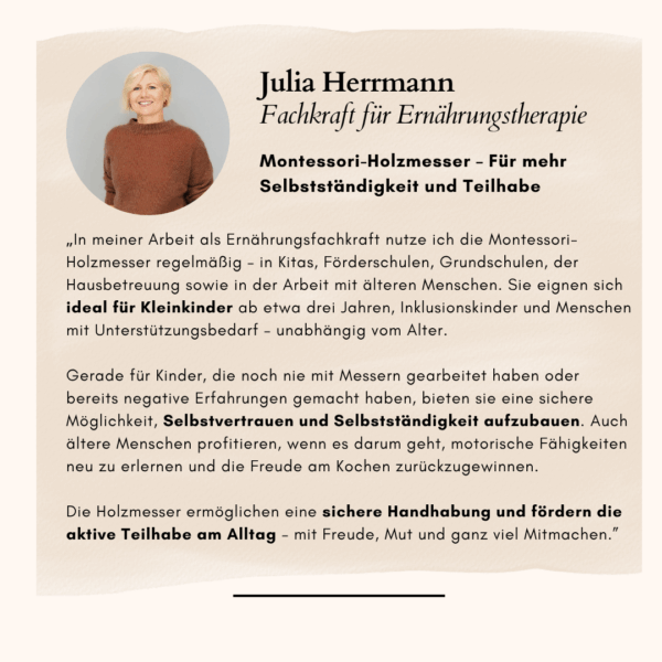 Kindermesser aus Holz - ideal für Kinderhände – Bild 6