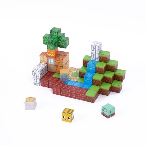 Magnetische Bausteine - Set mit 100 Teilen – Bild 2