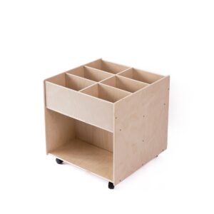 Rollendes Bücherregal