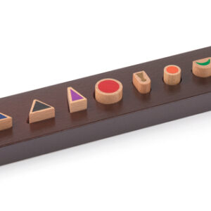 Wortartenstempel aus Holz