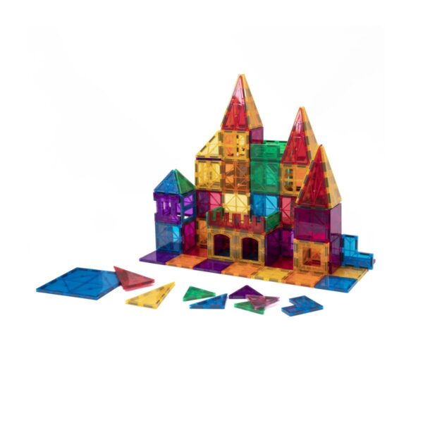 Magnetische Bausteine - Bauspielzeug für Kleinkinder - 42 Stück – Bild 4
