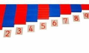 Lange Numerische Stangen