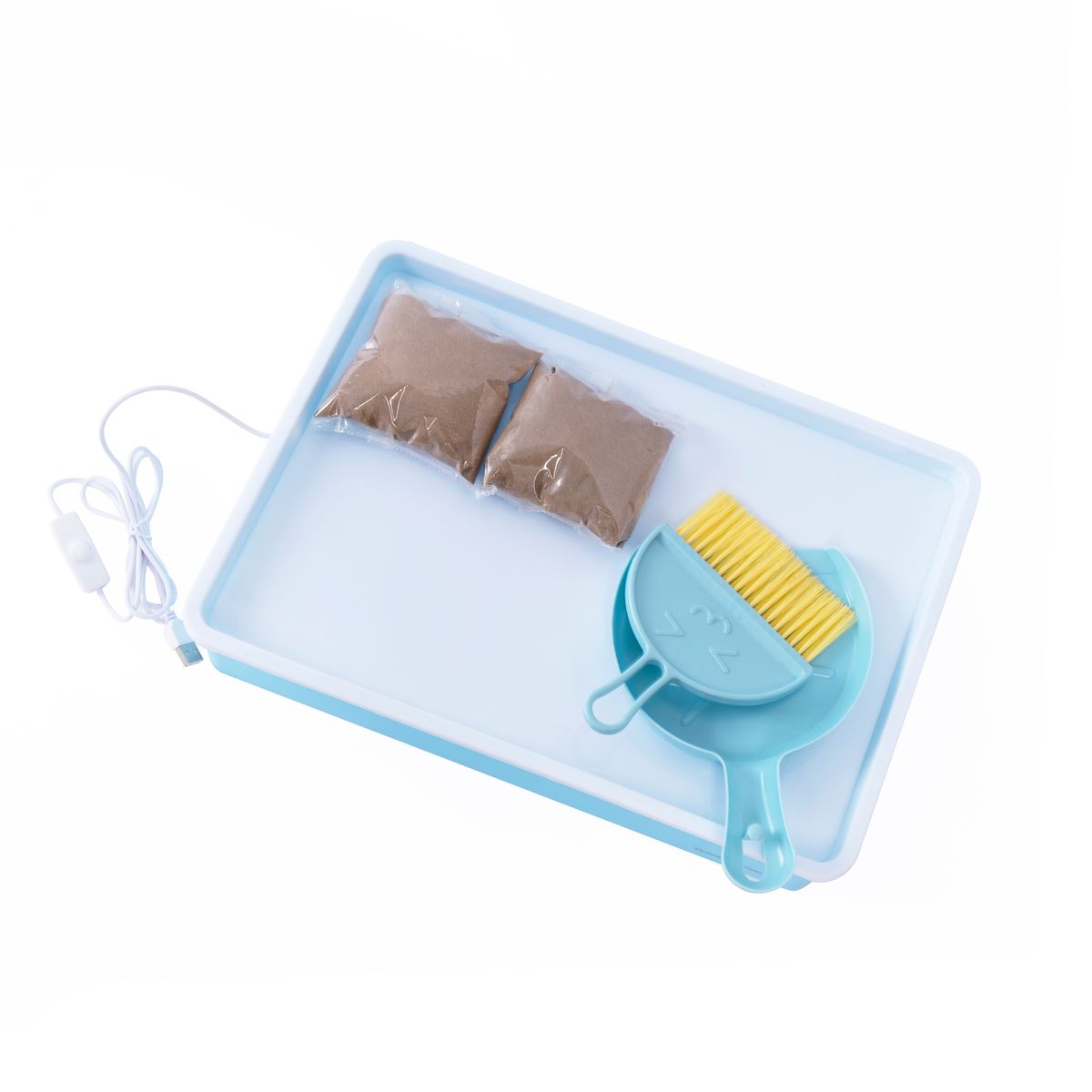 Leuchtsandkasten - Der Lichttisch mit Sand und Zubehör 5 Leuchtsandkasten - Der Lichttisch mit Sand und Zubehör – Bild 5