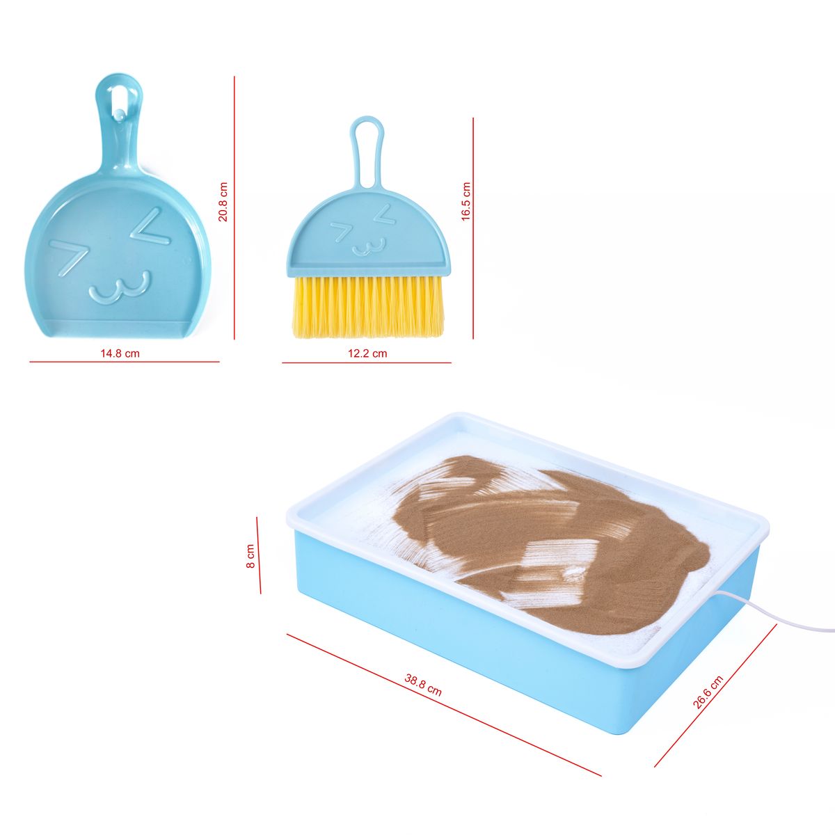 Leuchtsandkasten - Der Lichttisch mit Sand und Zubehör 6 Leuchtsandkasten - Der Lichttisch mit Sand und Zubehör – Bild 6