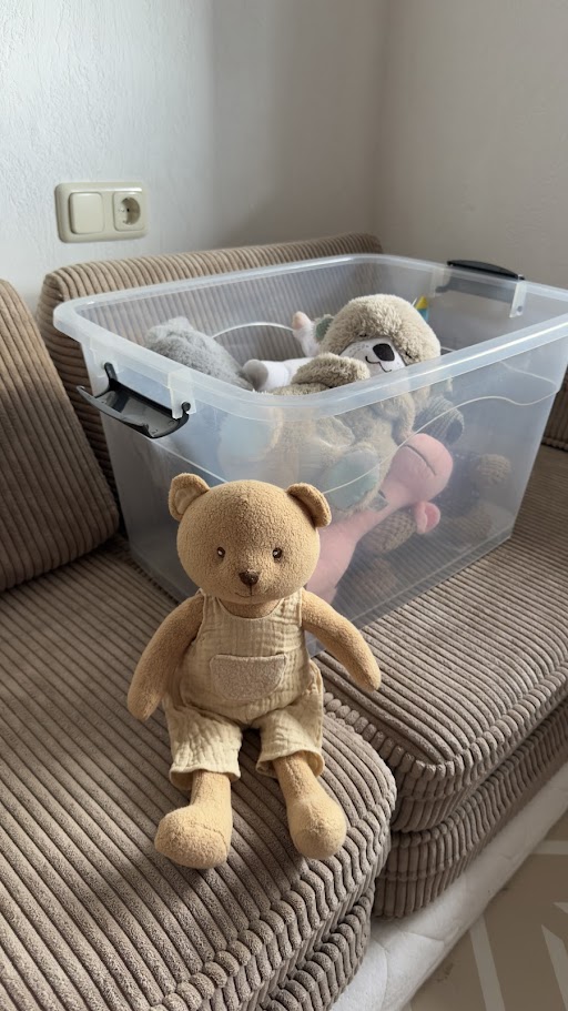 XL Aufbewahrungsbox mit Deckel - stapelbar und rollbar 7 XL Aufbewahrungsbox mit Deckel - stapelbar und rollbar – Bild 7