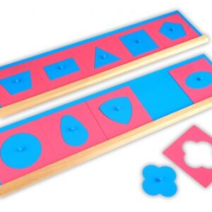 Metallene Einsatzfiguren mit 2 Holztafeln