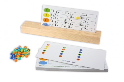 24 Rechenstöpselkarten - Rechnen im ZR 20 1 24 Rechenstöpselkarten - Rechnen im ZR 20