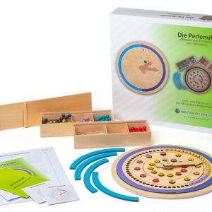 Die Perlenuhr - Ablesen und Einstellen von Uhrzeiten