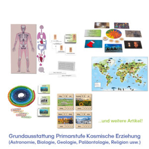 Grundausstattung Primarstufe Kosmische Erziehung (Astronomie, Biologie, Geologie, Paläontologie, Religion usw.)