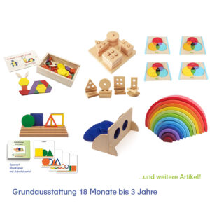 Grundausstattung Kita 18 Monate - 3 Jahre