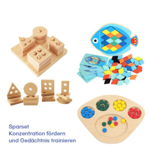 Sparset: Konzentration fördern und Gedächtnis trainieren