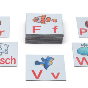 Magnetische Anlautkarten - 37 Magnettafeln 12,5 x 12,5 cm