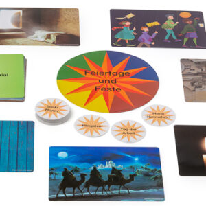 Lege- und Arbeitsmaterial für Jahreskreis und Jahreskette: Feiertage und Feste