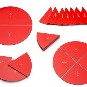 Magnetische Bruchkreise, aufgeteilte Kreise von 1/1 bis 10/10